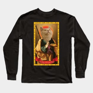 Our Kitty of the Laser Pointer Long Sleeve T-Shirt